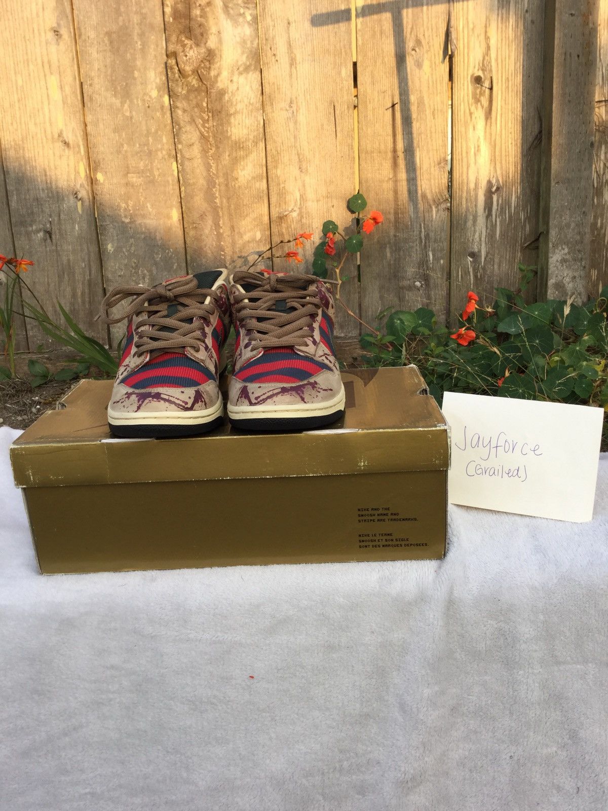 Nike Nike SB Dunk Freddy Sample size 11 Rare Grail Jordan Vnds 100% Authentic Yeezy Size US 11 / EU 44 - 2 Thumbnail