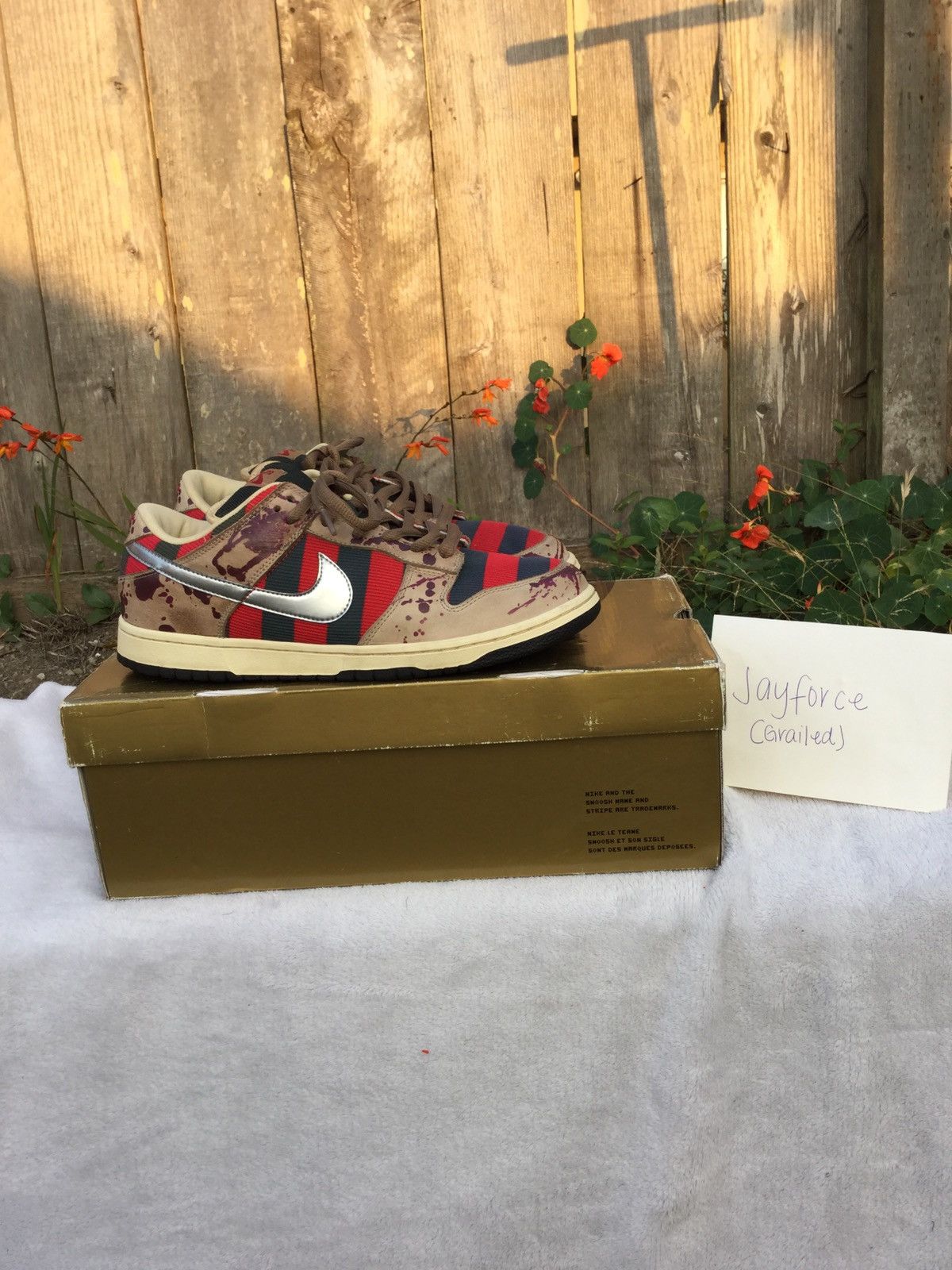 Nike Nike SB Dunk Freddy Sample size 11 Rare Grail Jordan Vnds 100% Authentic Yeezy Size US 11 / EU 44 - 3 Thumbnail