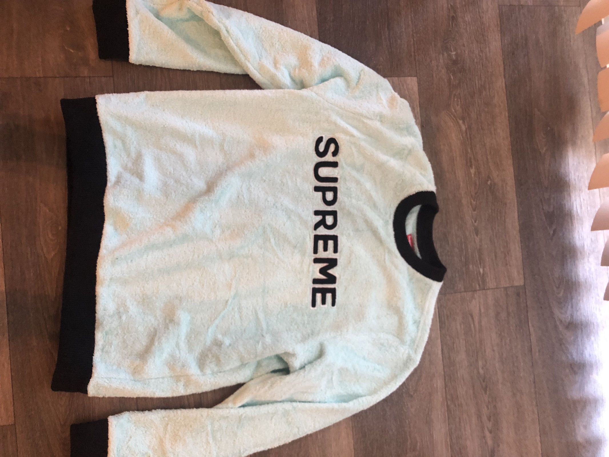 Supreme Supreme Terry Cloth Sweater | Grailed 