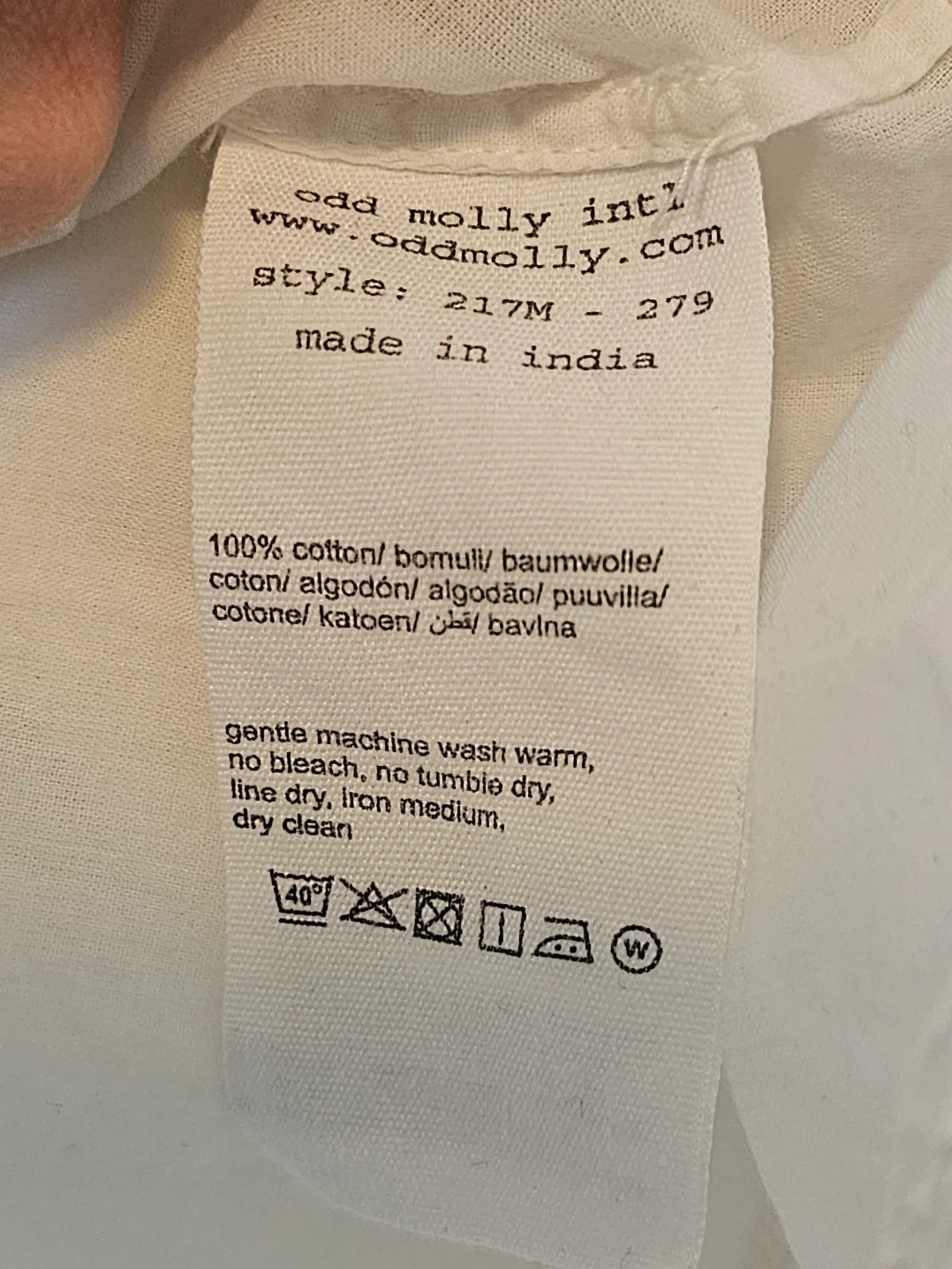 Odd Molly Odd Molly 217M-279 Blouse Size S / US 4 / IT 40 - 3 Thumbnail