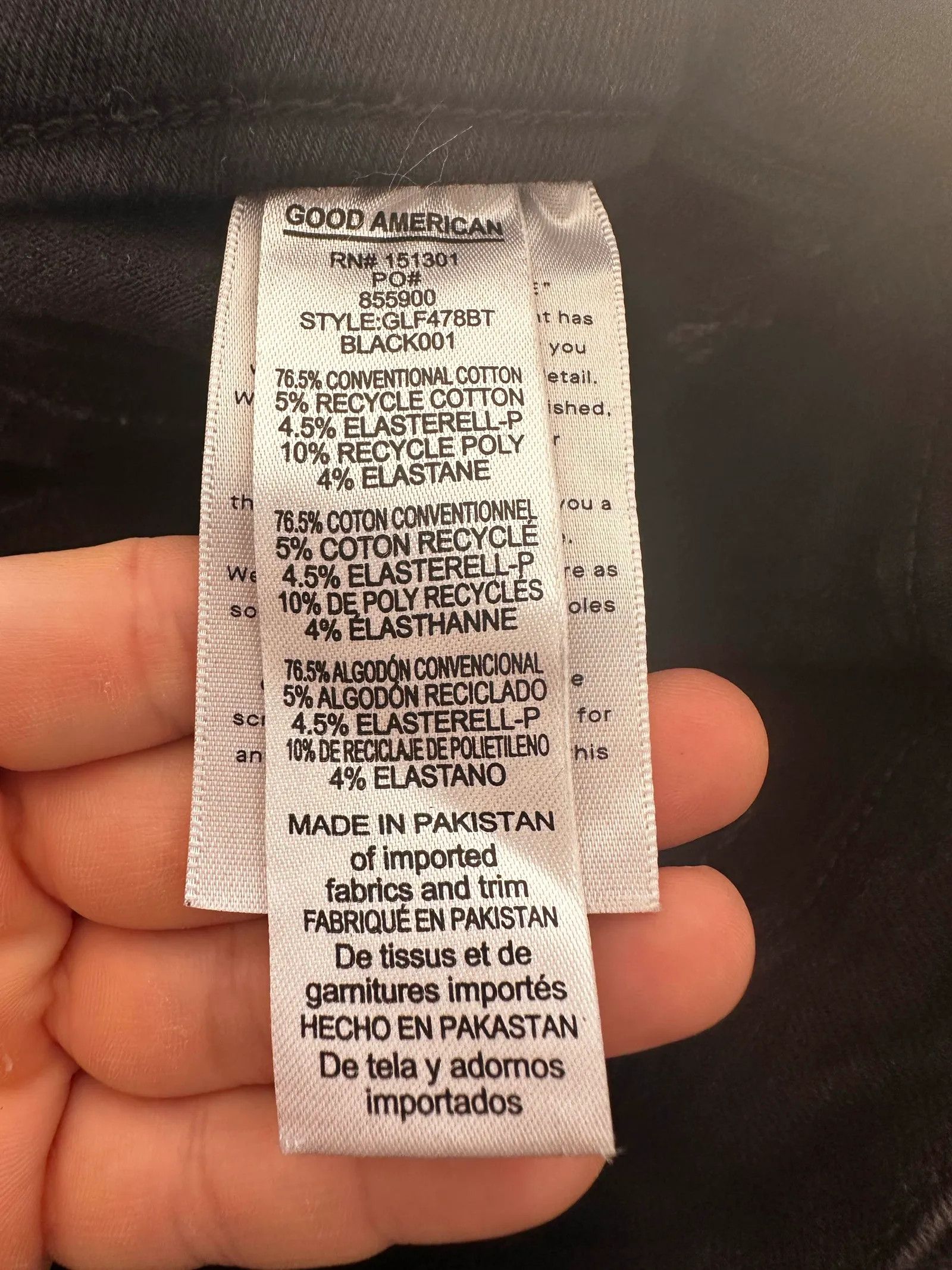Good American Good American Pants Size 28" / US 6 / IT 42 - 3 Thumbnail