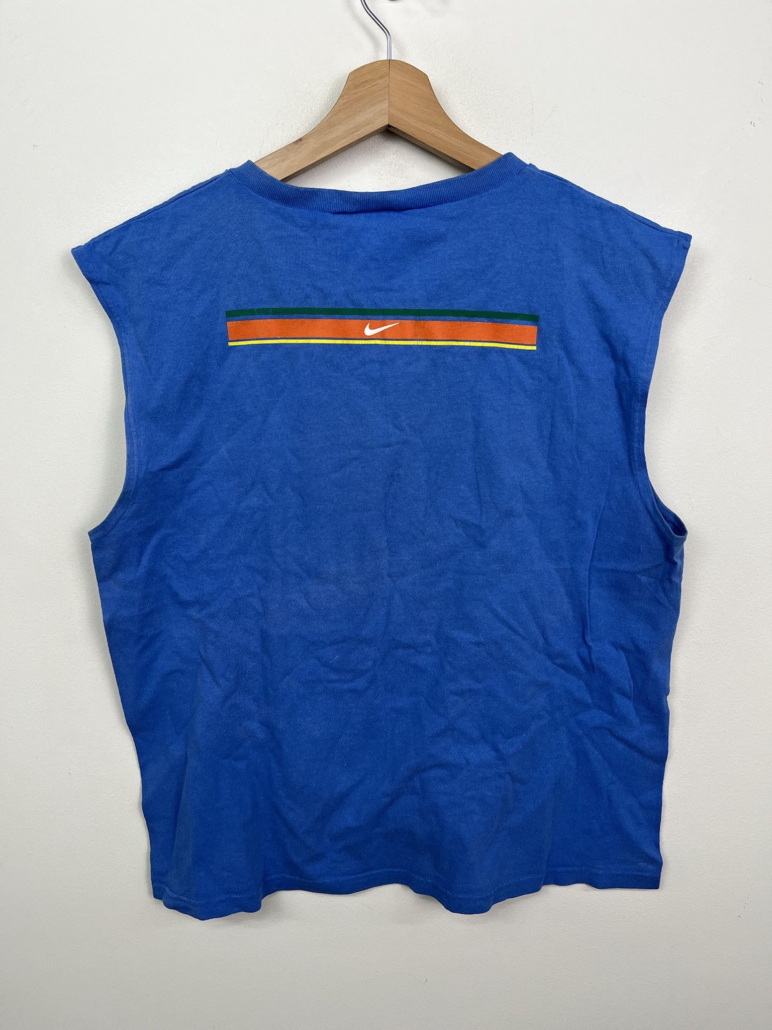 Nike Vintage 1990s Nike Made in USA Basketball Tank Top Size S (XL) Size US S / EU 44-46 / 1 - 3 Thumbnail