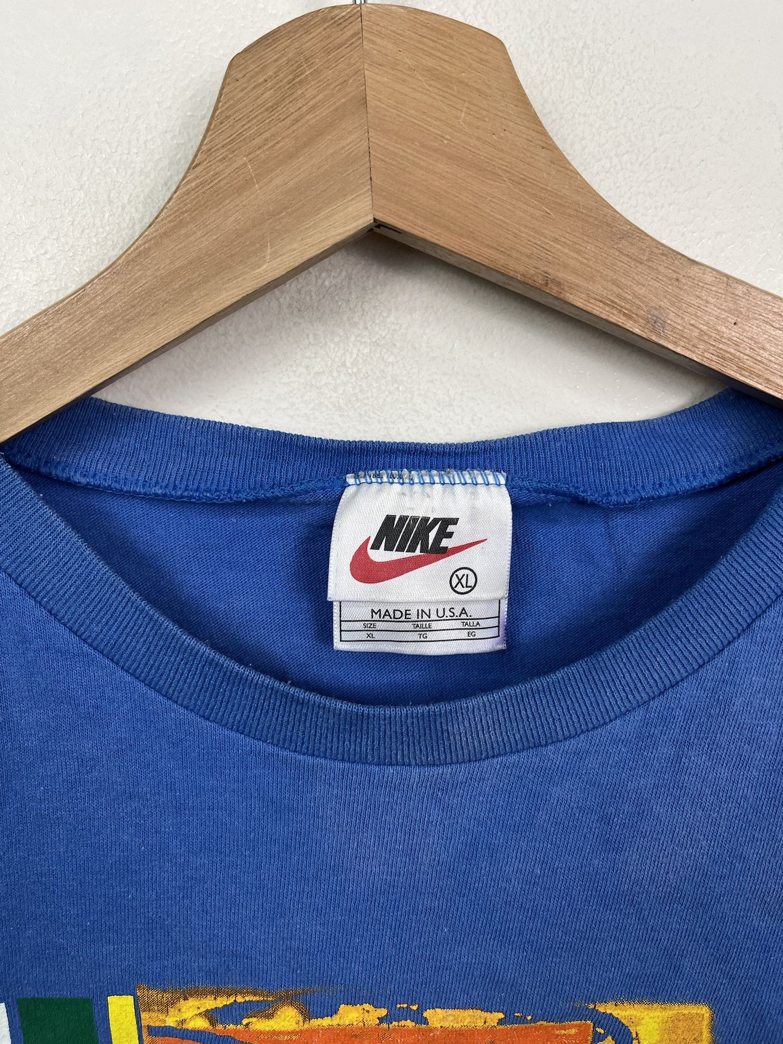 Nike Vintage 1990s Nike Made in USA Basketball Tank Top Size S (XL) Size US S / EU 44-46 / 1 - 2 Thumbnail