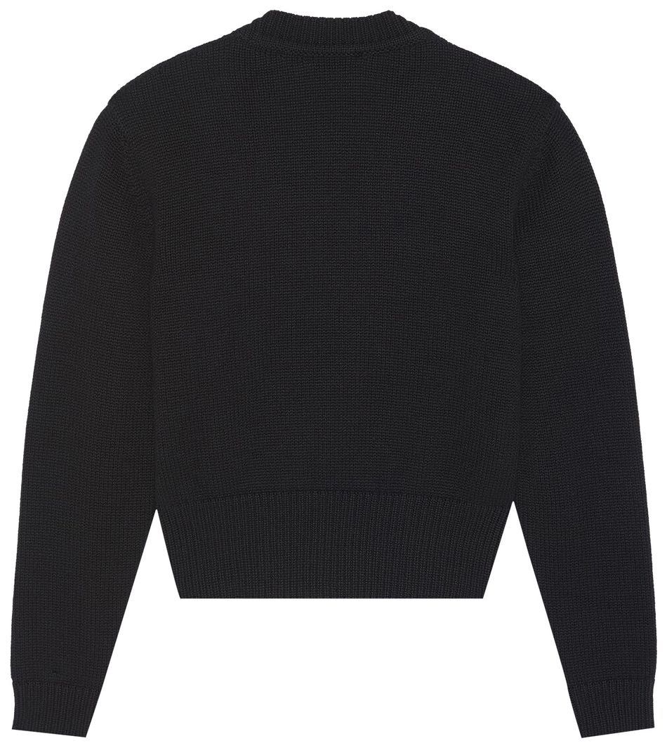 Saint Laurent Paris Embroidered Cardigan in Cashmere Size XXL / US 16-18 / IT 52-54 - 2 Thumbnail