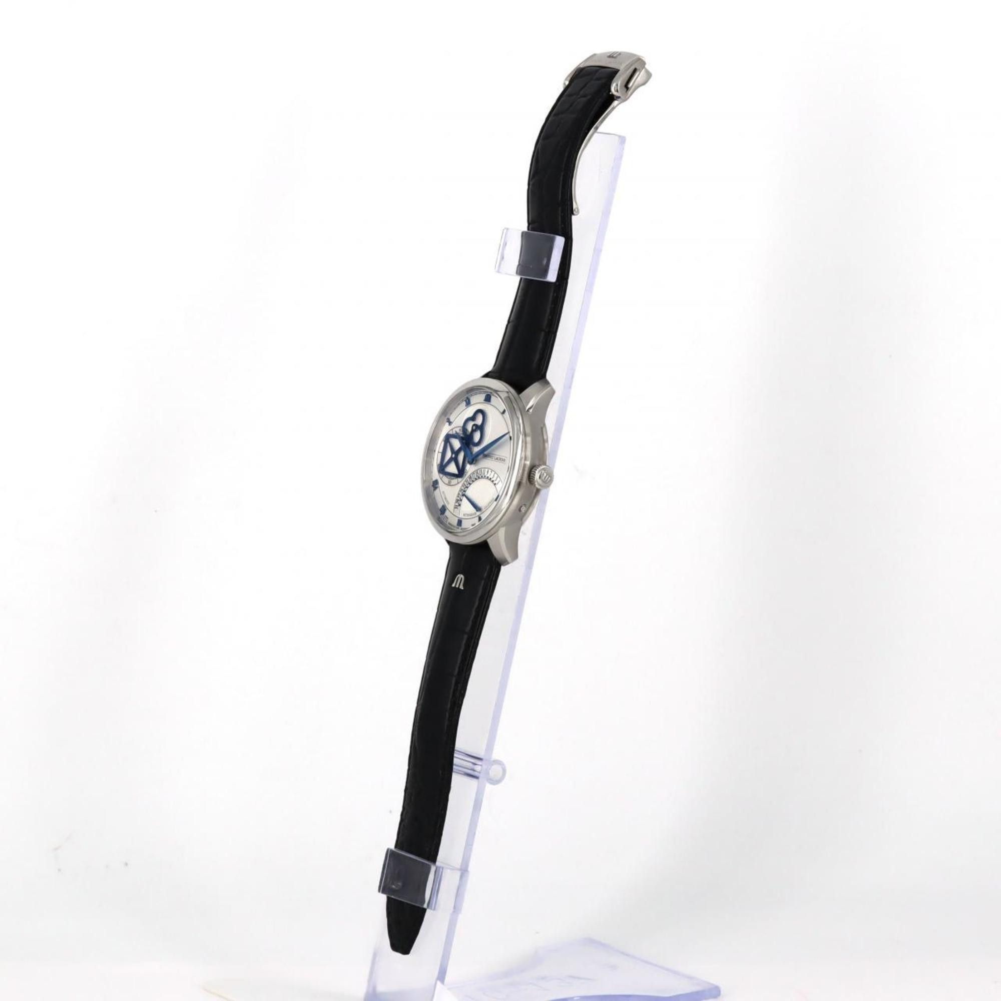 Maurice Lacroix Maurice Lacroix Masterpiece Square Wheel Retrograde MP6058-SS001-110-1 SS Wristwatch Automatic Size ONE SIZE - 2 Thumbnail