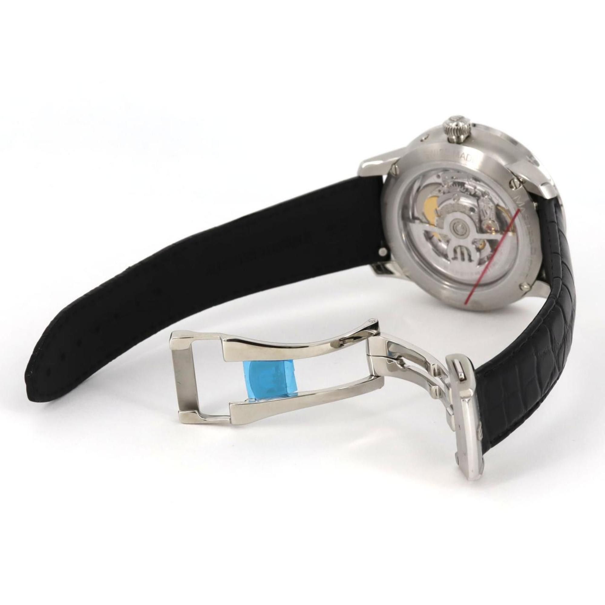 Maurice Lacroix Maurice Lacroix Masterpiece Square Wheel Retrograde MP6058-SS001-110-1 SS Wristwatch Automatic Size ONE SIZE - 7 Thumbnail