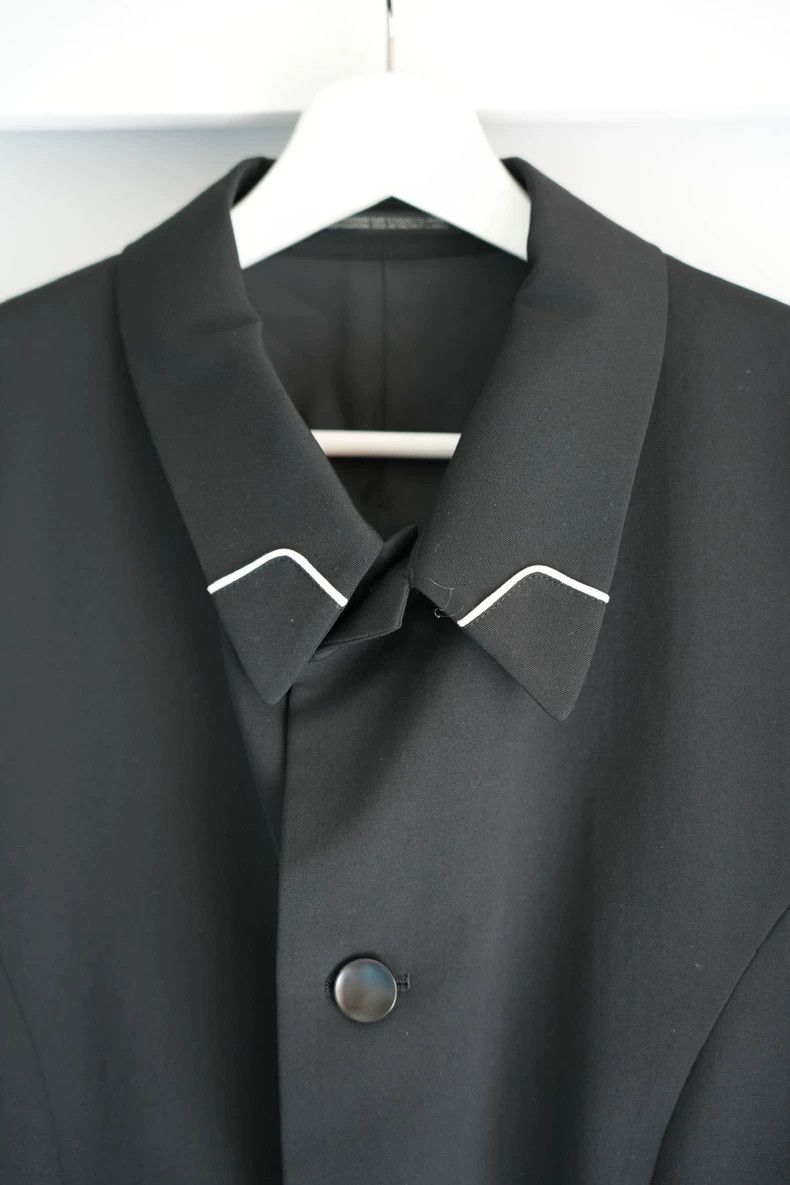 Yohji Yamamoto Yohji Yamamoto Black Wool Jacket-dmc Size US M / EU 48-50 / 2 - 4 Thumbnail