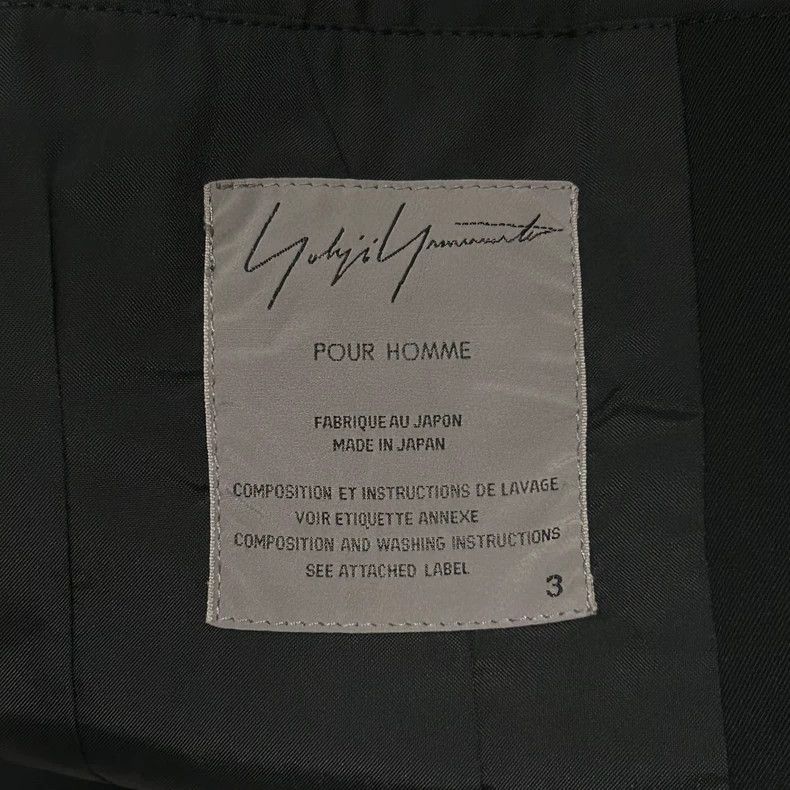 Yohji Yamamoto Yohji Yamamoto Black Wool Jacket-dmc Size US M / EU 48-50 / 2 - 7 Thumbnail