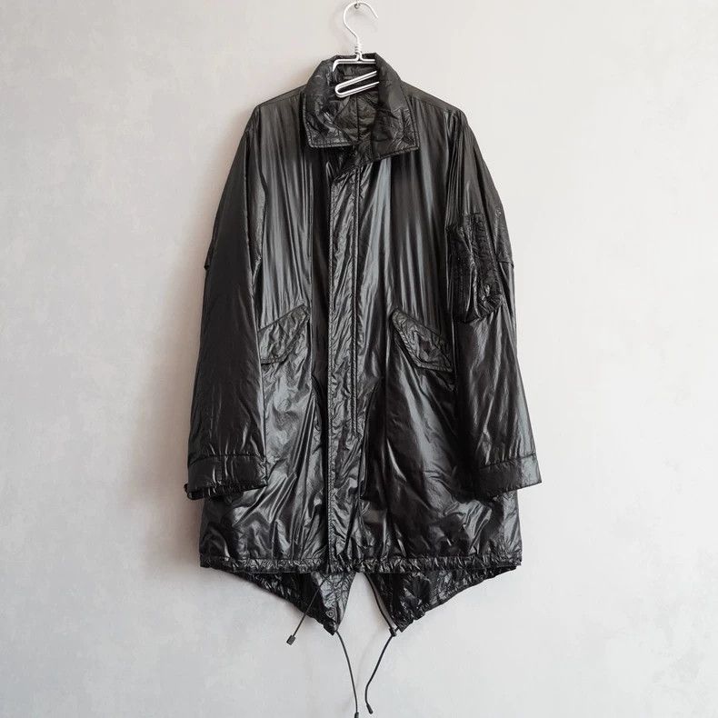 Yohji Yamamoto Yohji Yamamoto Nylon Fish Tail Coat-dmc Size US M / EU 48-50 / 2 - 3 Thumbnail