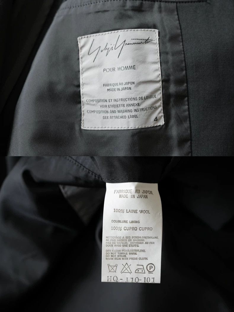 Yohji Yamamoto Yohji Yamamoto Embroidered Wool Jacket-dmc Size US M / EU 48-50 / 2 - 8 Thumbnail