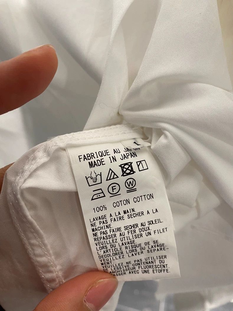 Yohji Yamamoto Double-Breasted White Shirt by Yohji Yamamoto-dmc Size US S / EU 44-46 / 1 - 4 Thumbnail