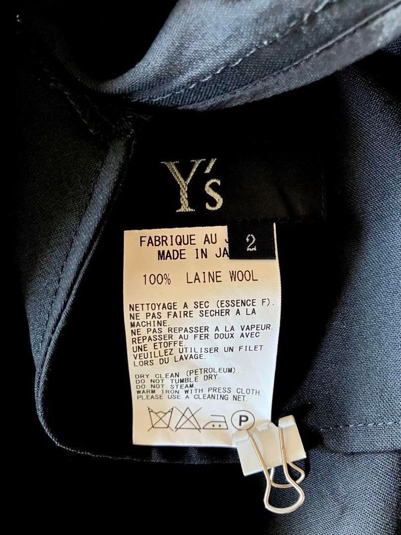 Yohji Yamamoto Y’s by Yohji Yamamoto Button-Up Coat-dmc Size US M / EU 48-50 / 2 - 9 Thumbnail