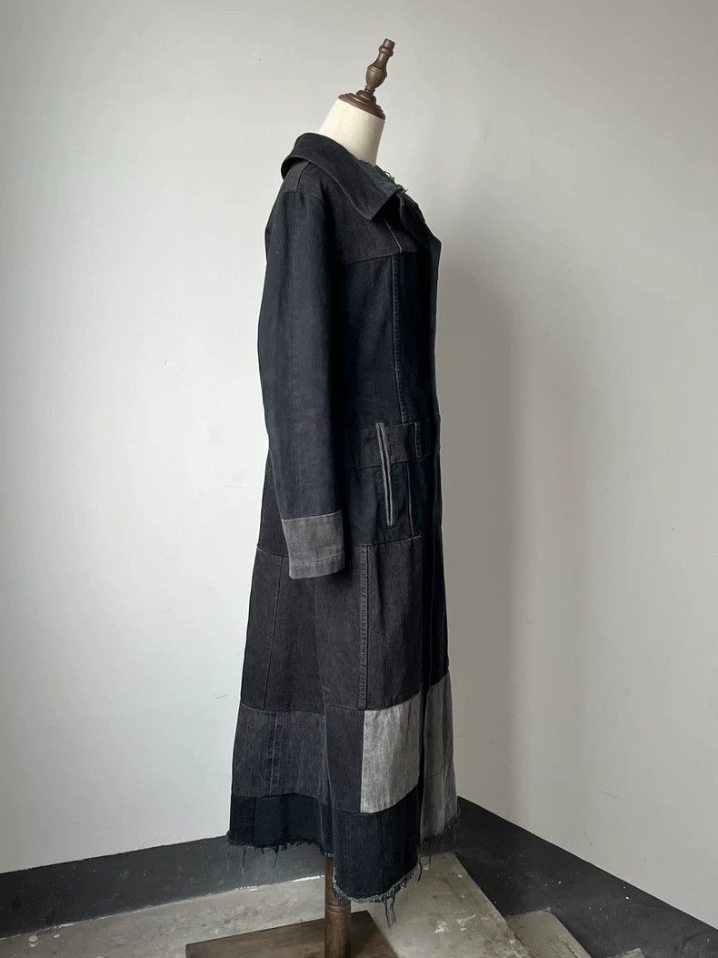 Yohji Yamamoto Y’s by Yohji Yamamoto Patchwork Denim Coat-dmc Size US M / EU 48-50 / 2 - 2 Thumbnail