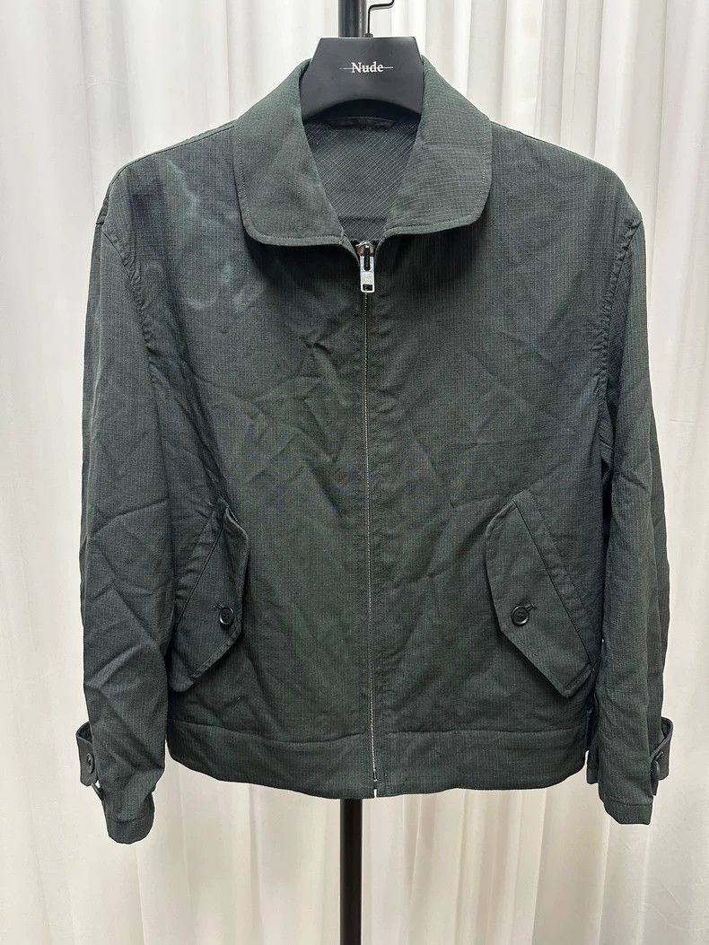 Yohji Yamamoto Dark Wool Plaid Jacket by Yohji Yamamoto-dmc Size US L / EU 52-54 / 3 - 2 Thumbnail