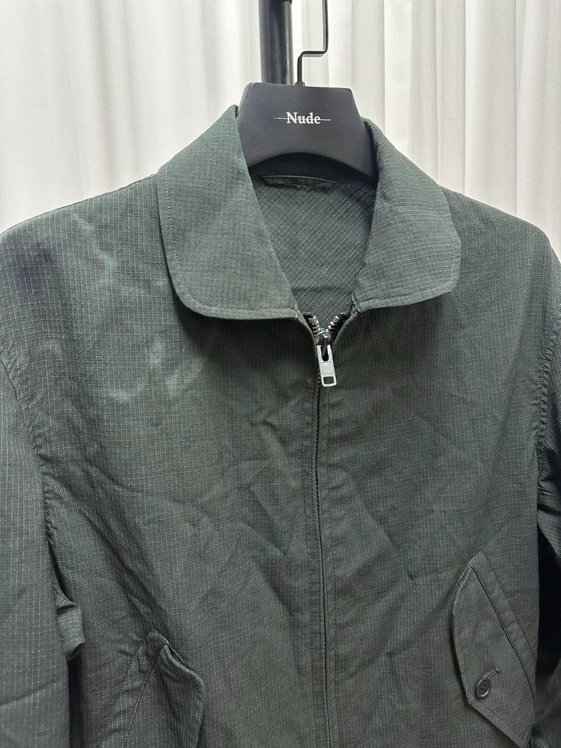 Yohji Yamamoto Dark Wool Plaid Jacket by Yohji Yamamoto-dmc Size US L / EU 52-54 / 3 - 4 Thumbnail