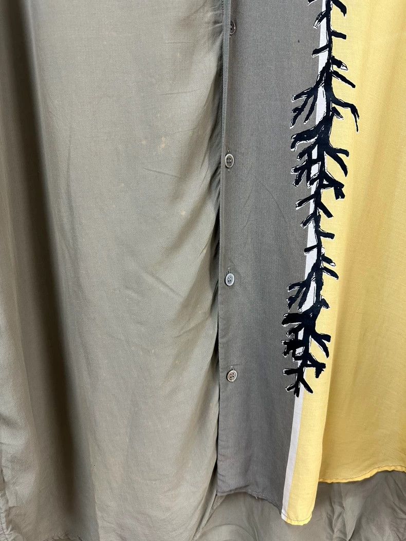 Yohji Yamamoto Vintage Yohji Yamamoto Floral Shirt-dmc Size US M / EU 48-50 / 2 - 4 Thumbnail