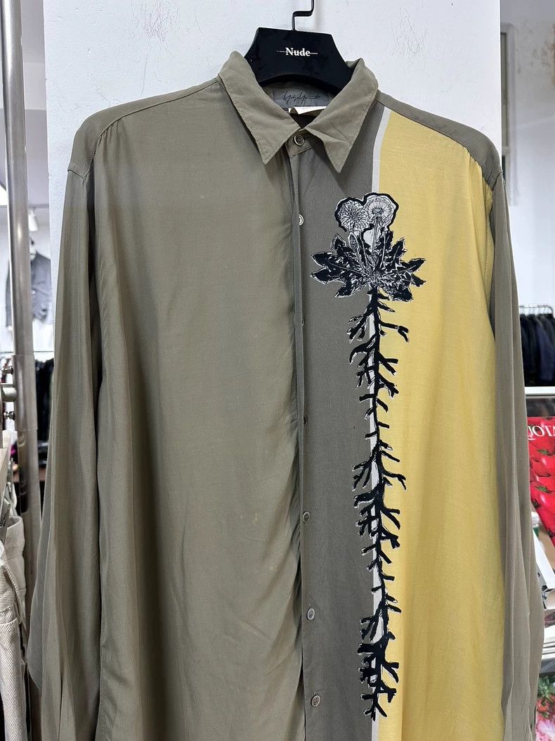 Yohji Yamamoto Vintage Yohji Yamamoto Floral Shirt-dmc Size US M / EU 48-50 / 2 - 2 Thumbnail