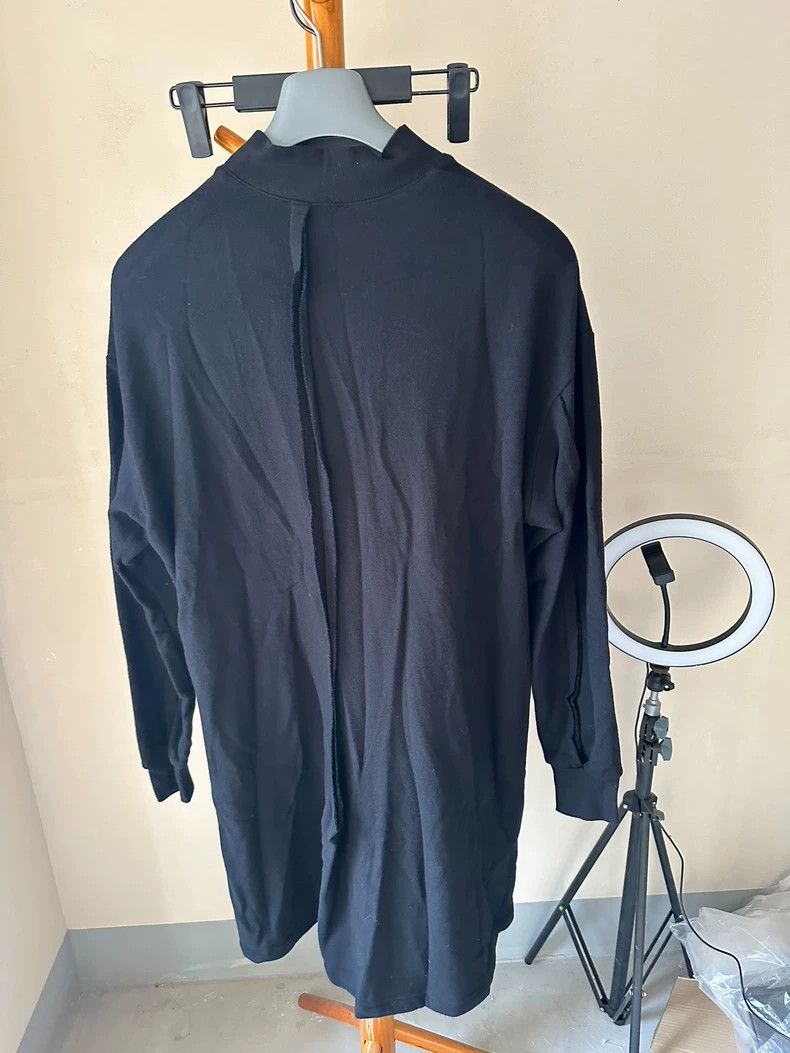 Yohji Yamamoto Comfortable Black Long Sleeve Dress-dmc Size US M / EU 48-50 / 2 - 2 Thumbnail