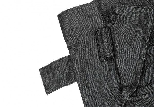 Yohji Yamamoto Yohji Yamamoto High Waist Wide Leg Pants-dmc Size US 30 / EU 46 - 5 Thumbnail