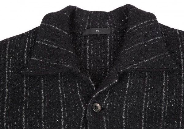 Yohji Yamamoto Long Vintage Wool Striped Coat-dmc Size US M / EU 48-50 / 2 - 3 Thumbnail