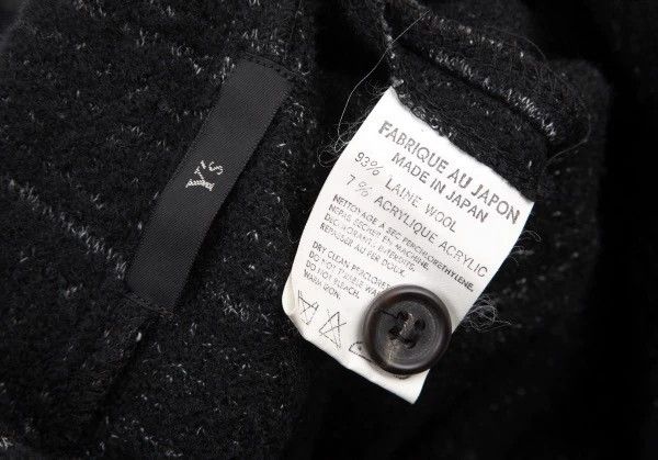 Yohji Yamamoto Long Vintage Wool Striped Coat-dmc Size US M / EU 48-50 / 2 - 9 Thumbnail