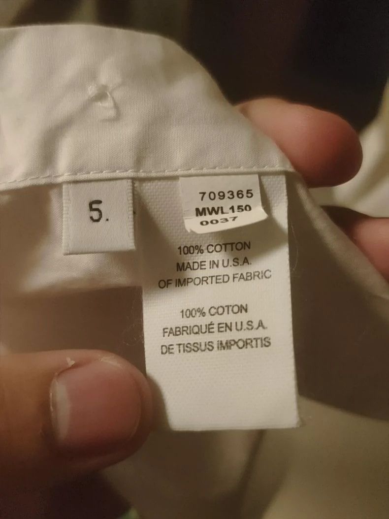 Thom Browne Thom Browne Long Sleeve White Shirt-dmc Size US M / EU 48-50 / 2 - 5 Thumbnail