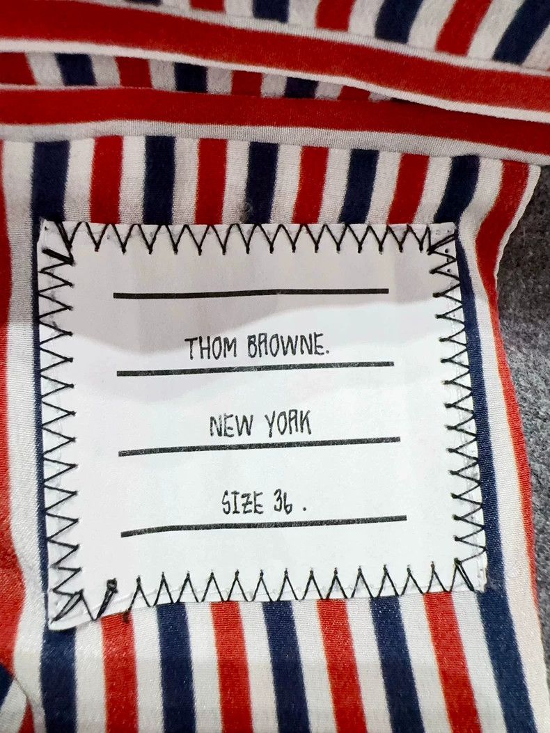 Thom Browne Thom Browne Grey Wool Blazer-dmc Size US M / EU 48-50 / 2 - 5 Thumbnail