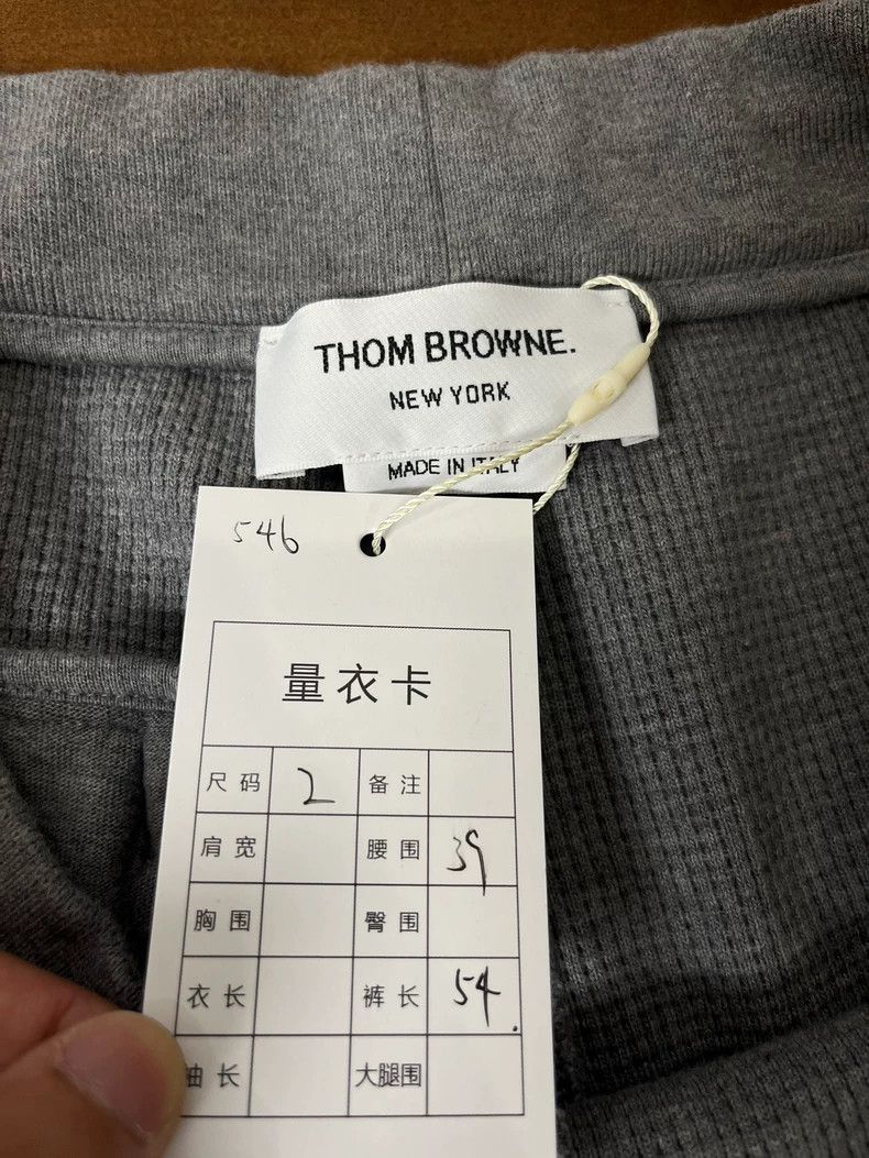 Thom Browne Thom Browne Waffle Sweatpants for Men-dmc Size US 32 / EU 48 - 3 Thumbnail