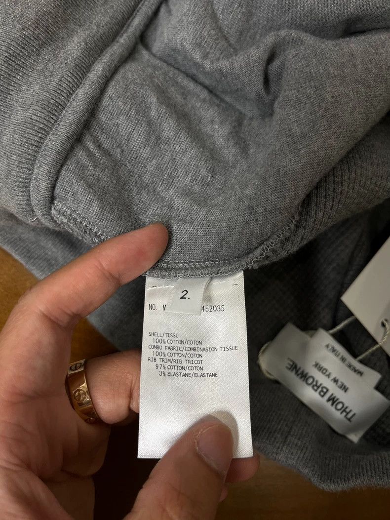 Thom Browne Thom Browne Waffle Sweatpants for Men-dmc Size US 32 / EU 48 - 4 Thumbnail