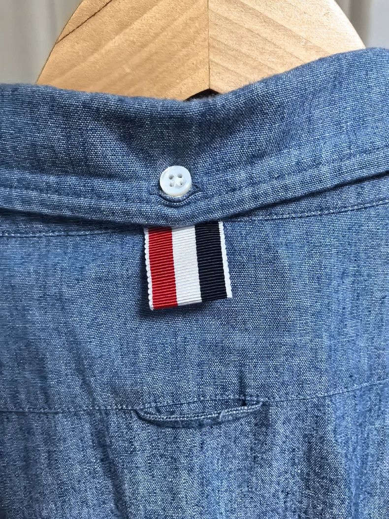 Thom Browne Thom Browne Long Sleeve Shirt for Men-dmc Size US M / EU 48-50 / 2 - 7 Thumbnail