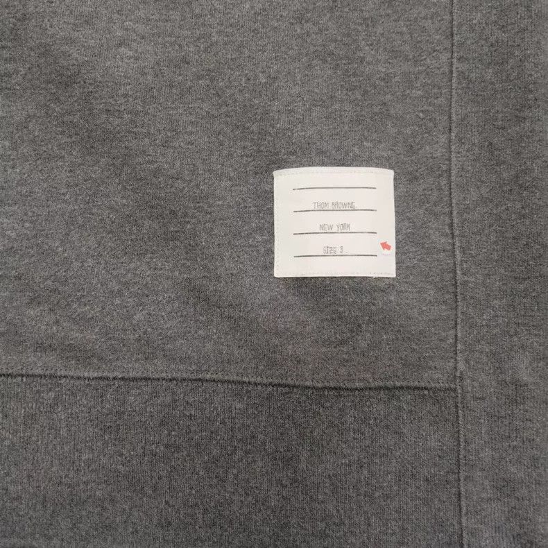 Thom Browne Classic Grey Oversized Sweatshirt by Thom Browne-dmc Size US M / EU 48-50 / 2 - 7 Thumbnail