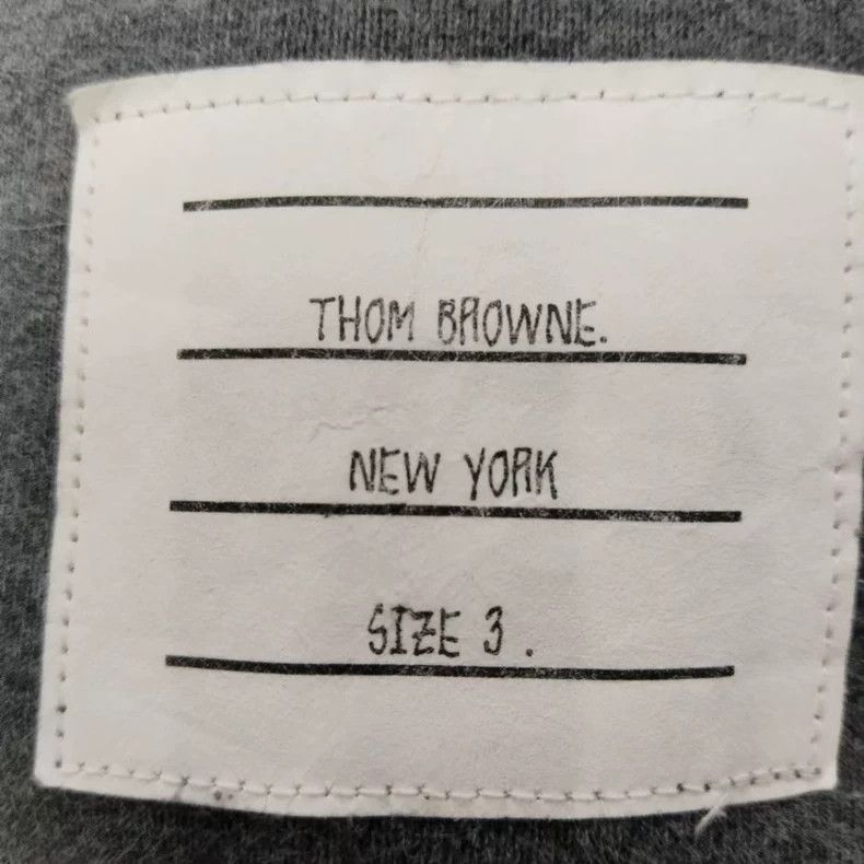 Thom Browne Classic Grey Oversized Sweatshirt by Thom Browne-dmc Size US M / EU 48-50 / 2 - 6 Thumbnail