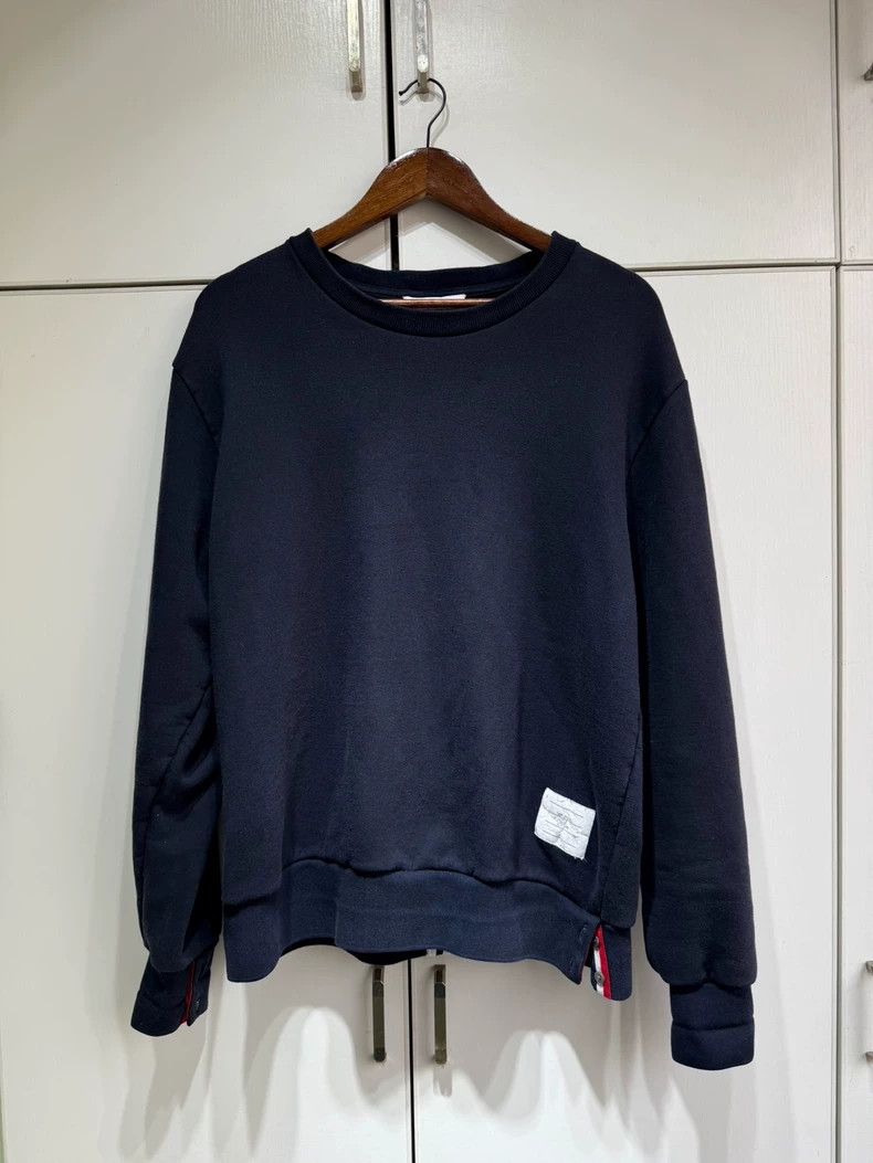 Thom Browne Thom Browne Color Block Crewneck Sweatshirt-dmc Size US M / EU 48-50 / 2 - 2 Thumbnail