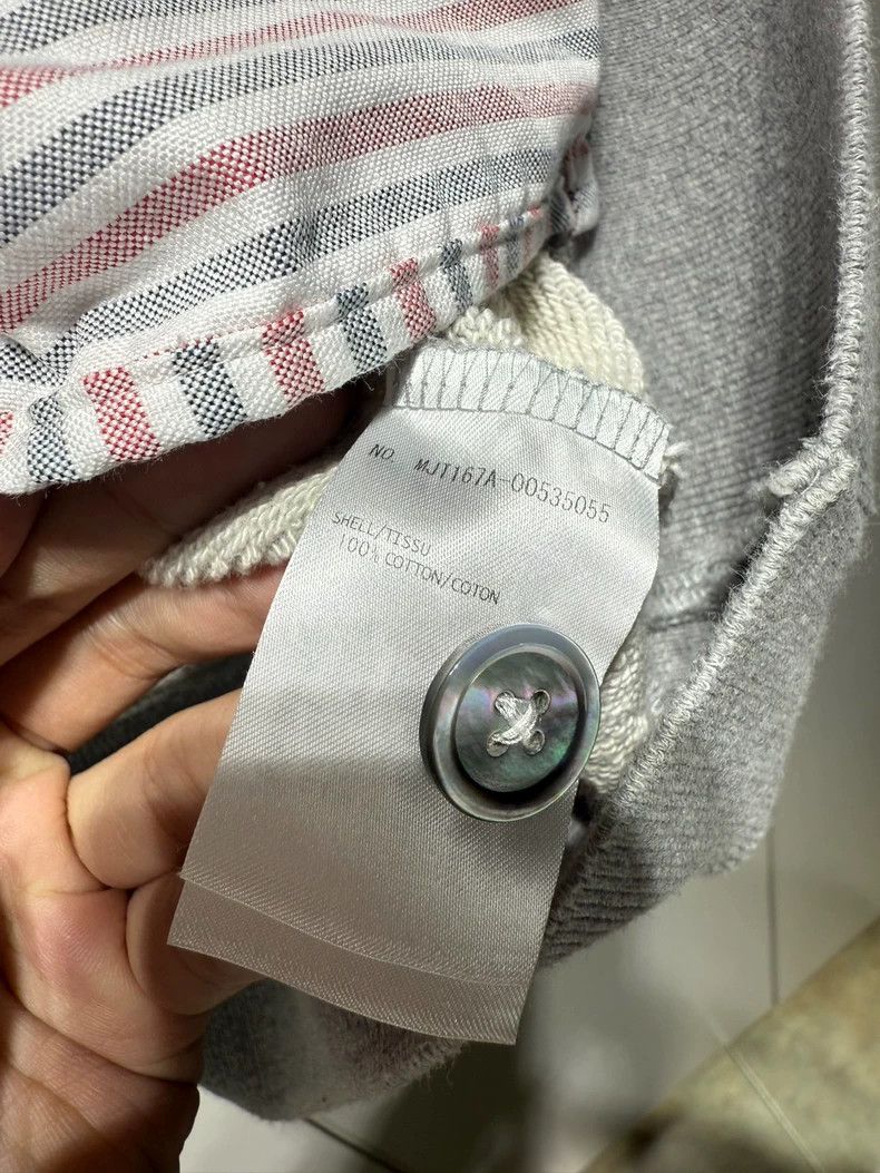 Thom Browne Gray Cardigan by Thom Browne-dmc Size US M / EU 48-50 / 2 - 5 Thumbnail