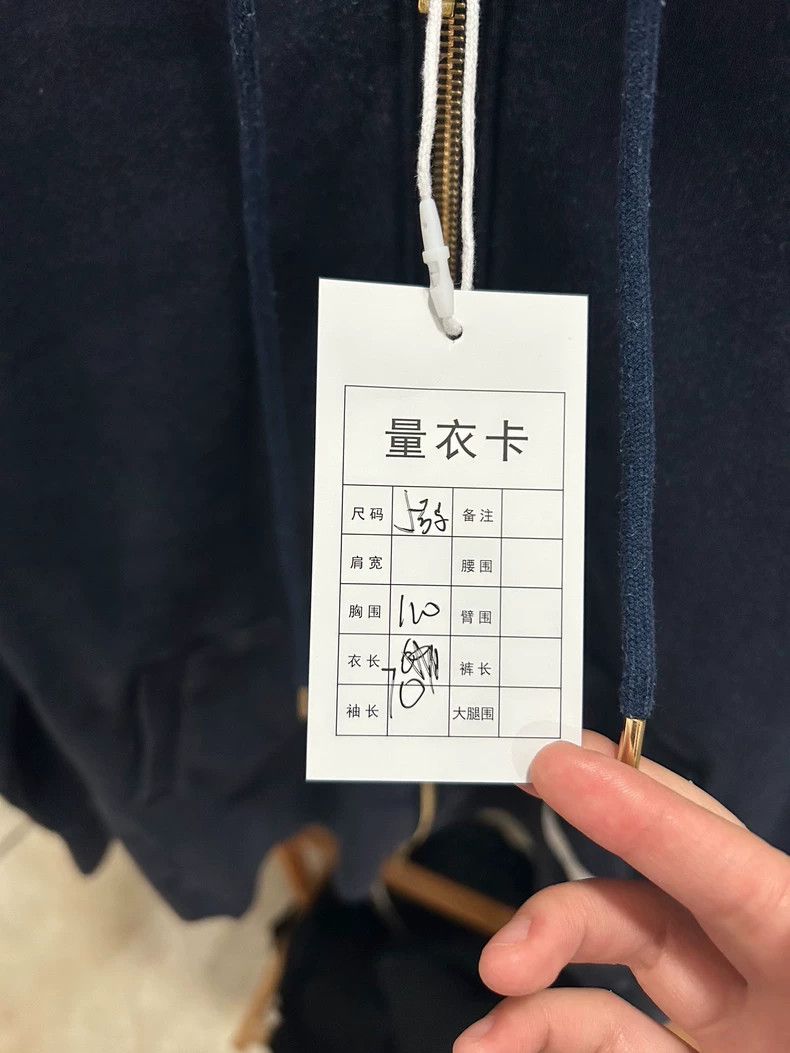 Thom Browne Thom Browne Navy Striped Zip-Up Hoodie-dmc Size US M / EU 48-50 / 2 - 8 Thumbnail