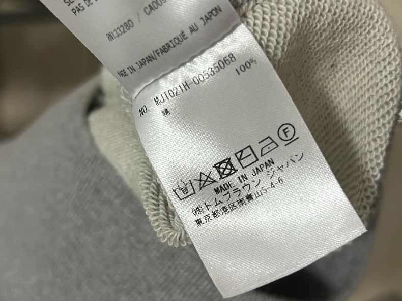 Thom Browne Thom Browne Classic Grey Stripe Sweatshirt-dmc Size US M / EU 48-50 / 2 - 9 Thumbnail
