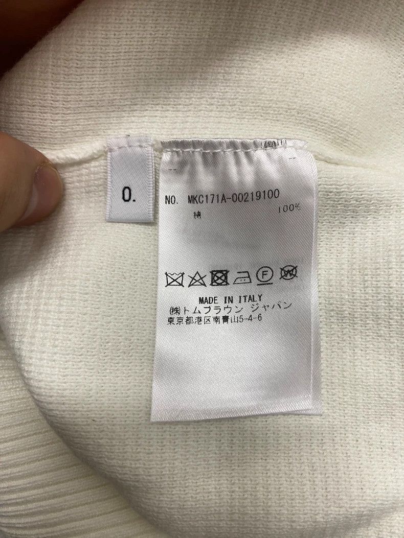Thom Browne Thom Browne Logo Stripe Cardigan Sweater-dmc Size US S / EU 44-46 / 1 - 9 Thumbnail