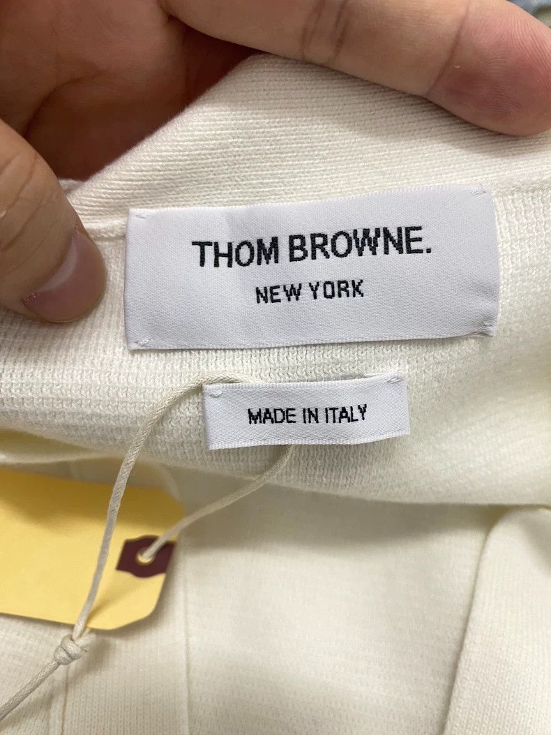 Thom Browne Thom Browne Logo Stripe Cardigan Sweater-dmc Size US S / EU 44-46 / 1 - 3 Thumbnail