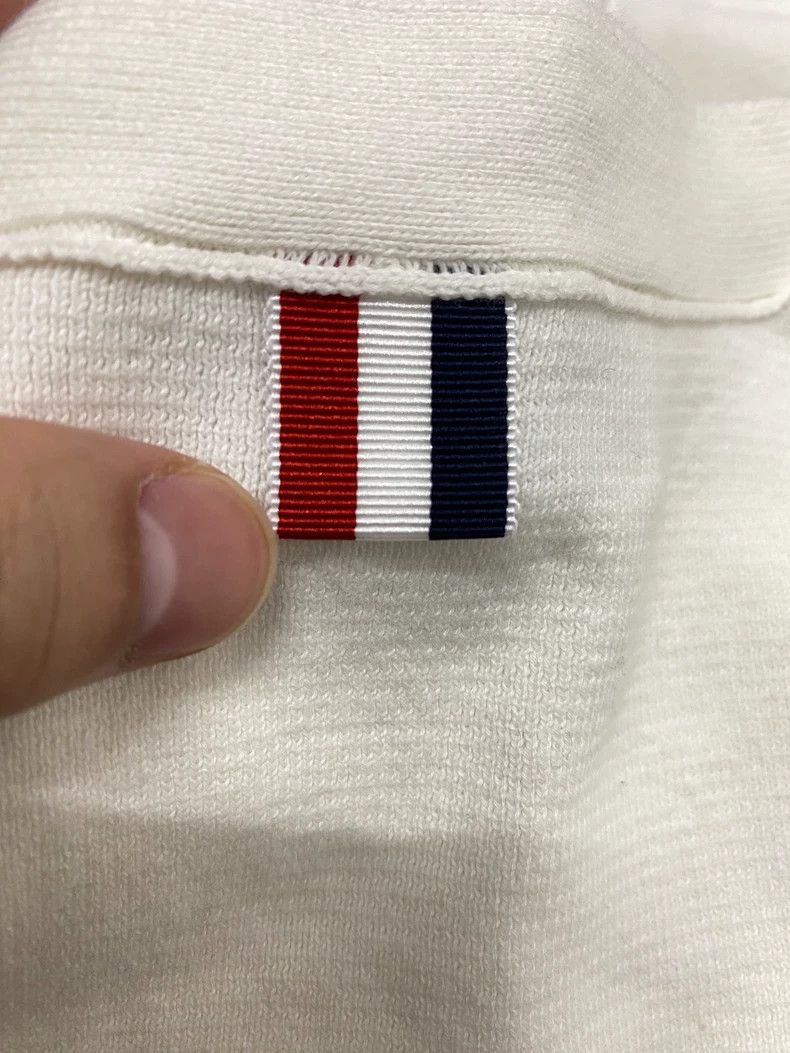 Thom Browne Thom Browne Logo Stripe Cardigan Sweater-dmc Size US S / EU 44-46 / 1 - 8 Thumbnail