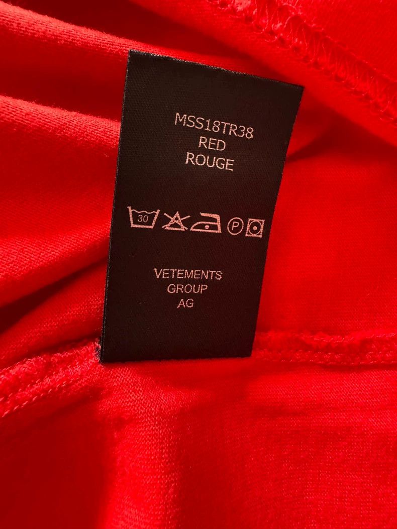 Vetements Vetements French Flag Collaboration T-Shirt-dmc Size US L / EU 52-54 / 3 - 5 Thumbnail