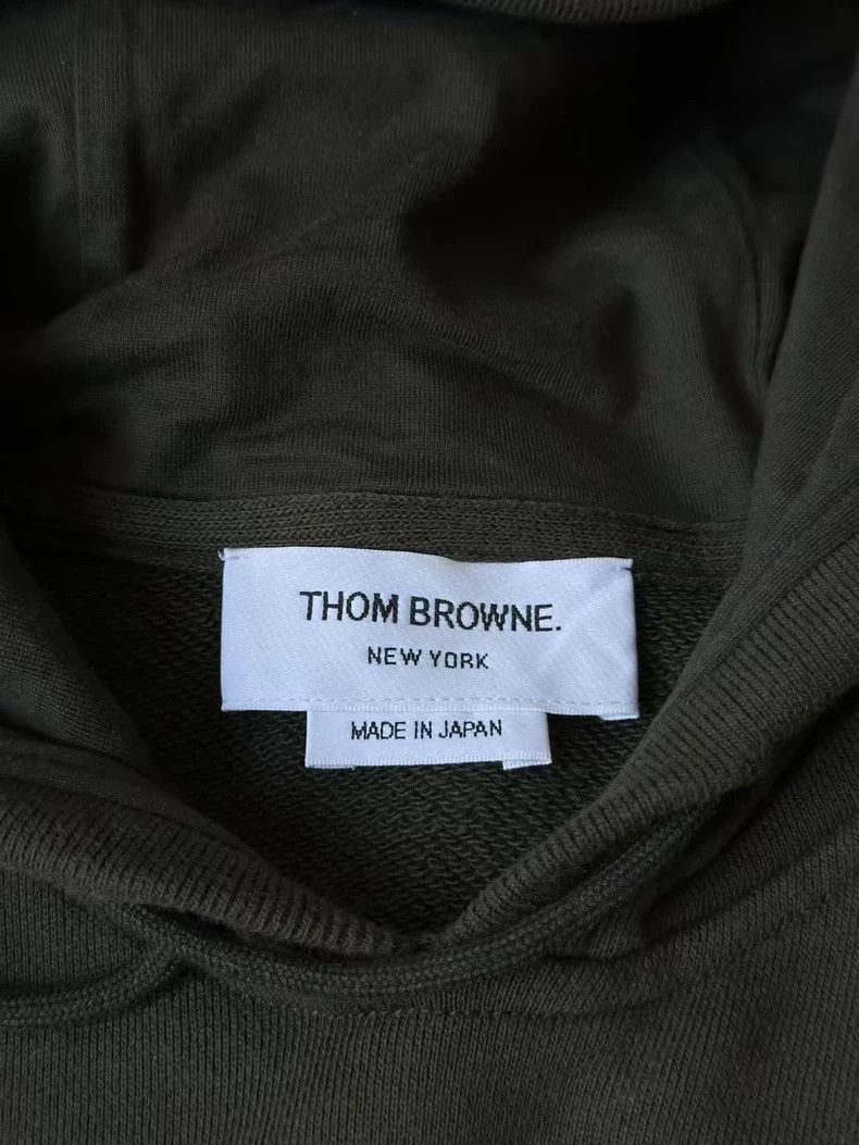 Thom Browne Thom Browne Green Hoodie-dmc Size US M / EU 48-50 / 2 - 2 Thumbnail