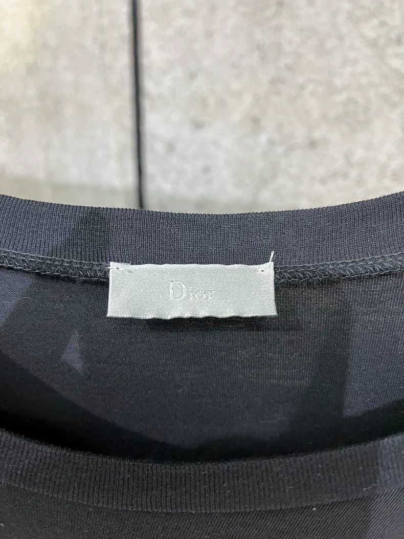 Dior Black Short Sleeve T-Shirt Tops