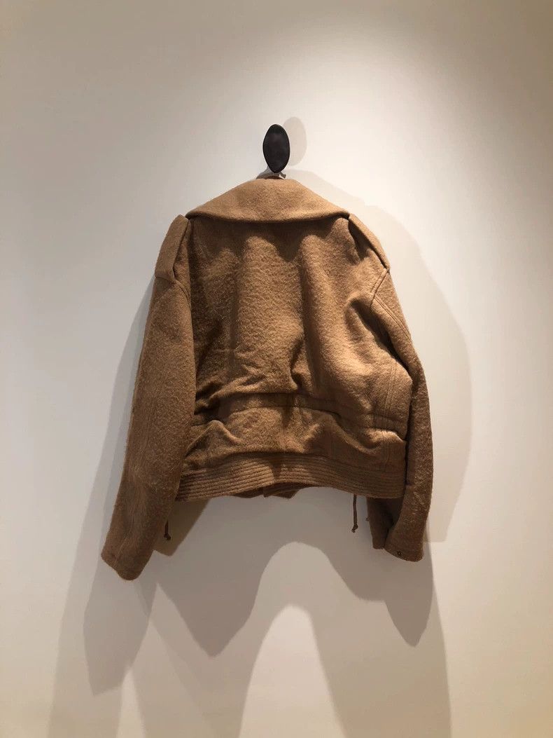 Auralee Short Jacket in Khaki Color