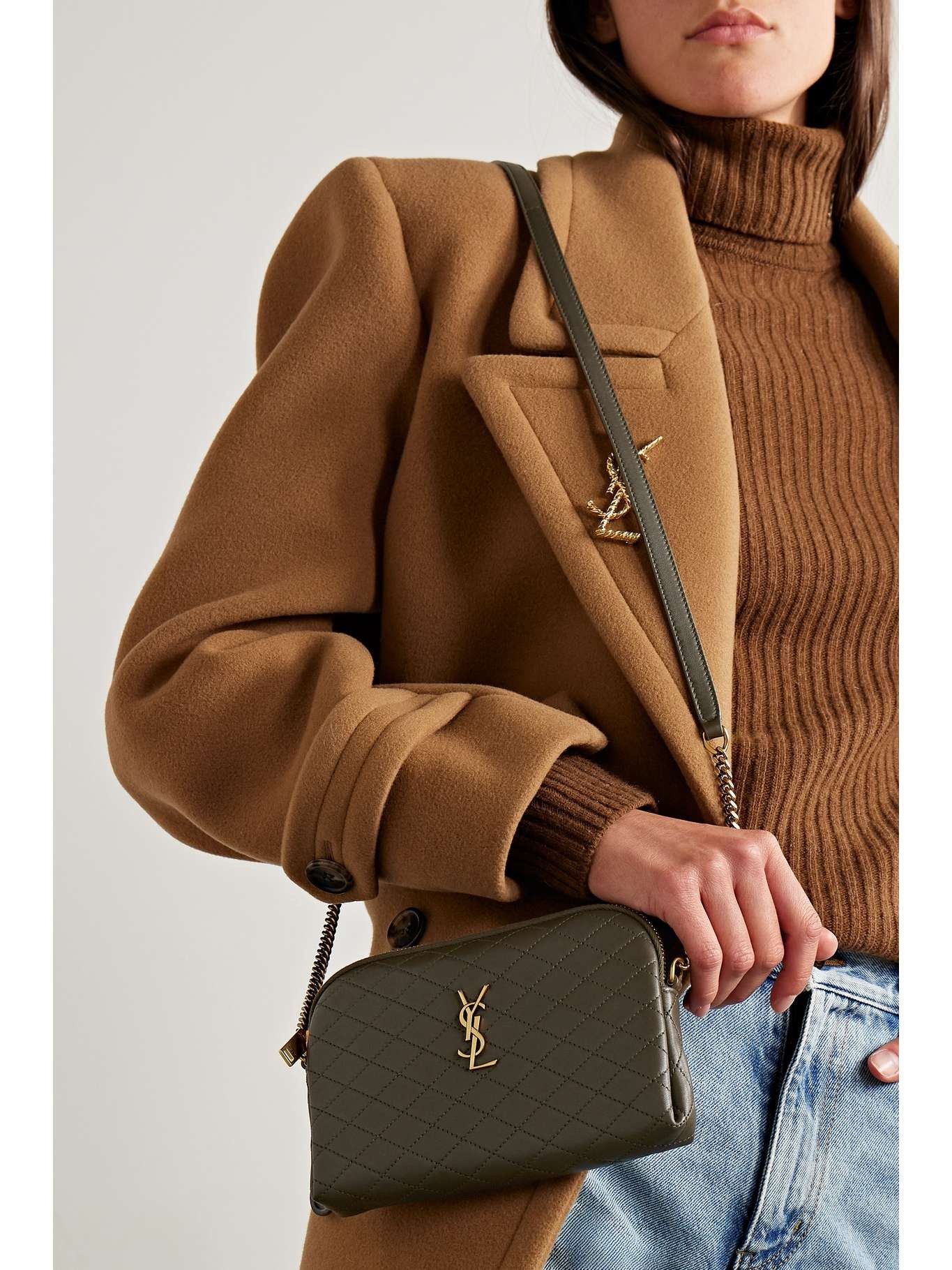 Saint Laurent Paris CASSANDRE Ribbed Wool and Cashmere-blend Turtleneck Sweater Size XS / US 0-2 / IT 36-38 - 2 Thumbnail