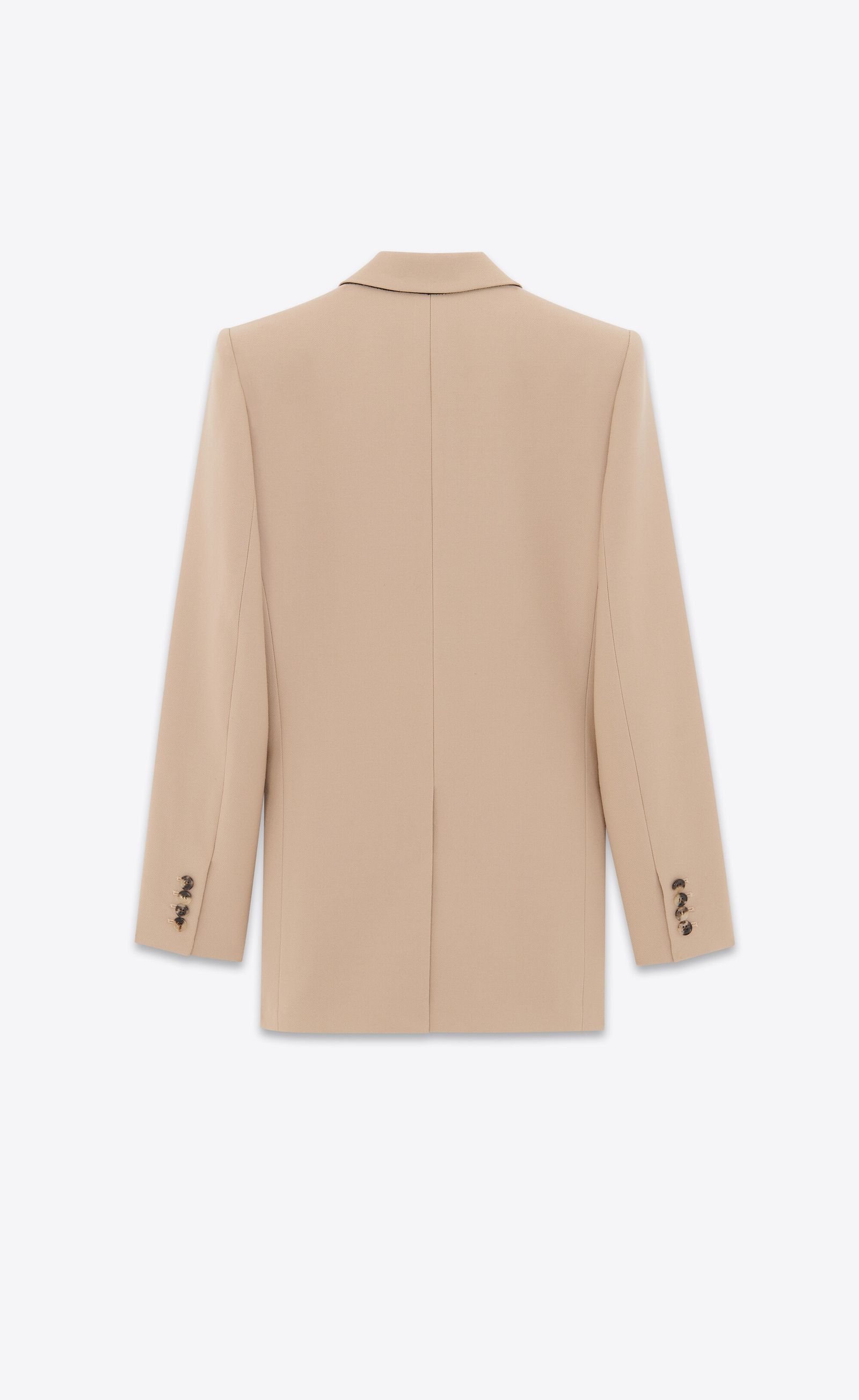 Saint Laurent Paris Jacket In Wool Gabardine Size M / US 6-8 / IT 42-44 - 2 Thumbnail