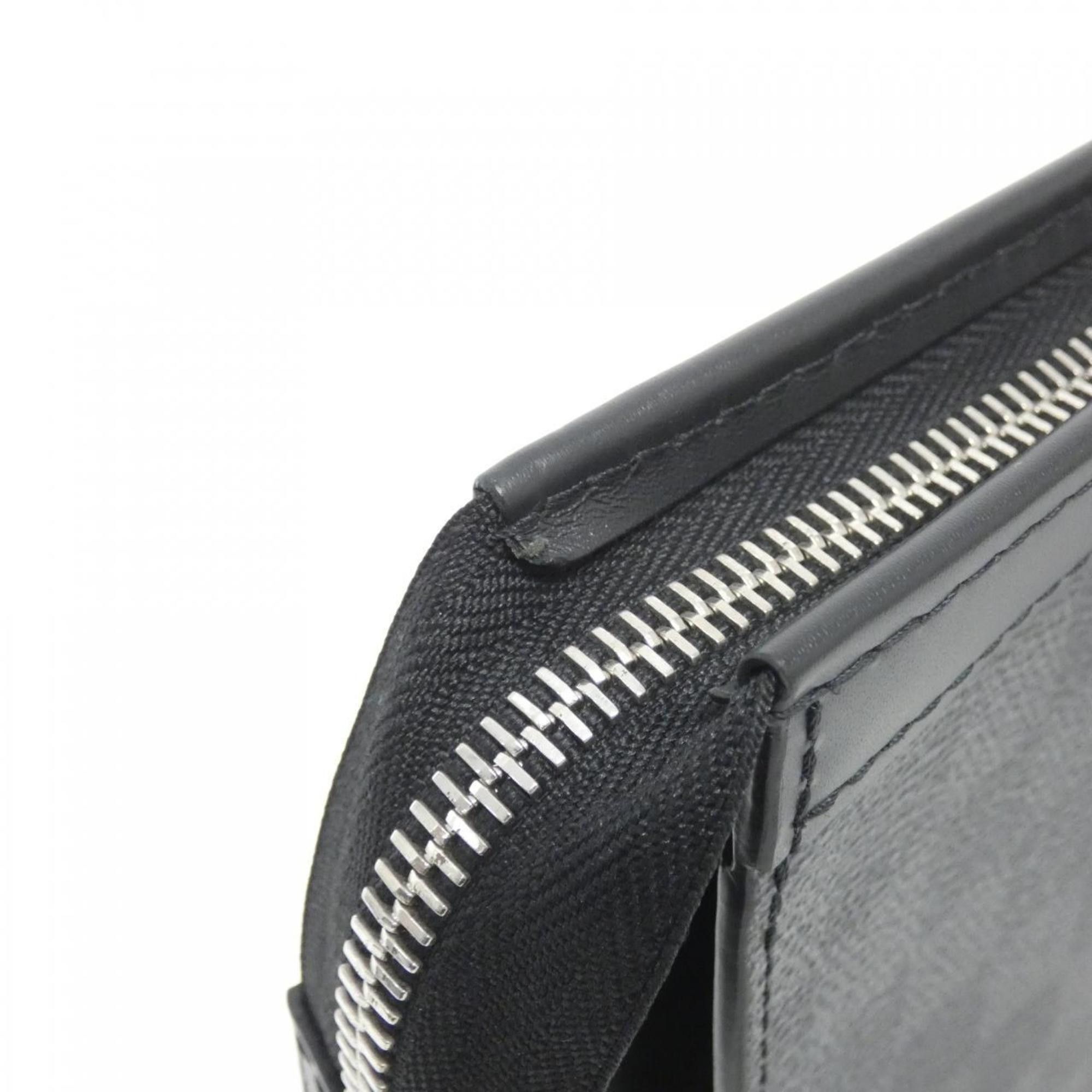 Louis Vuitton Louis Vuitton Damier Graphite Pochette Voyage MM N41696 Handbag Size ONE SIZE - 4 Thumbnail
