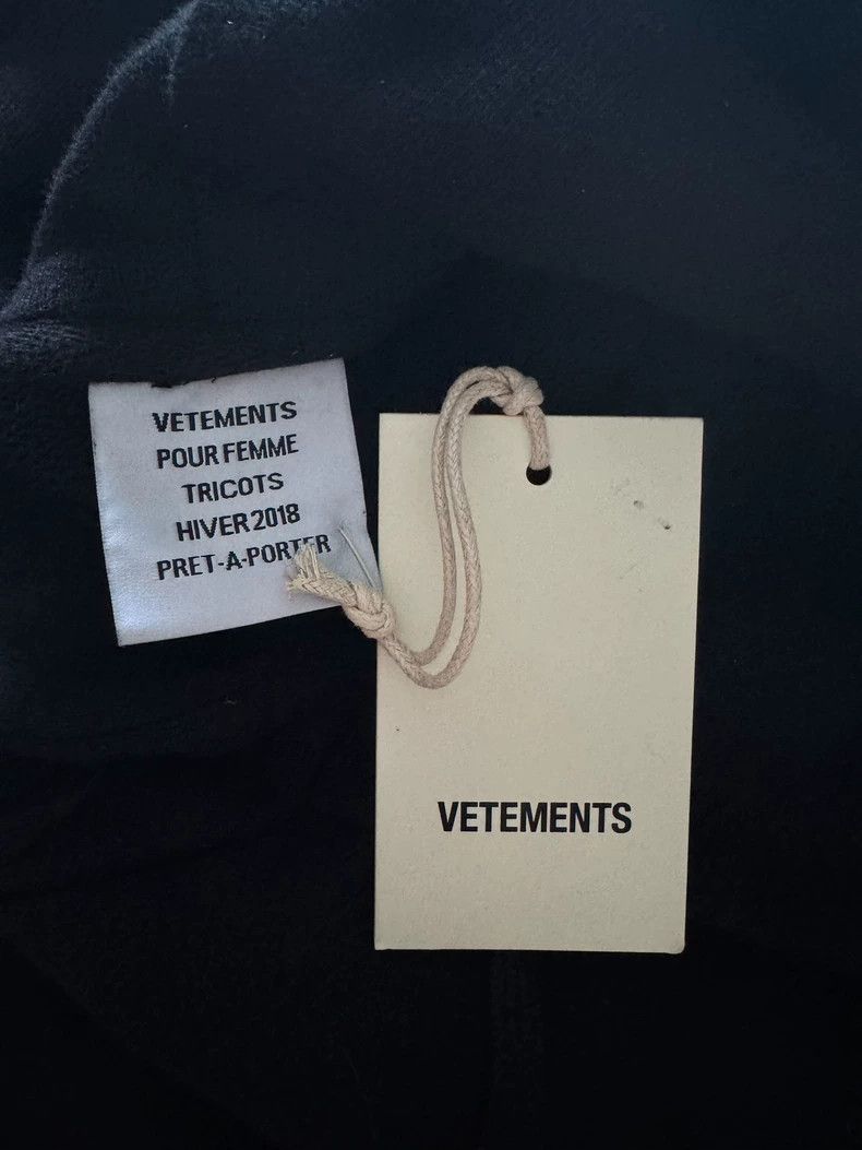 Vetements Black Cut-Out Hoodie-dmc Size US S / EU 44-46 / 1 - 5 Thumbnail