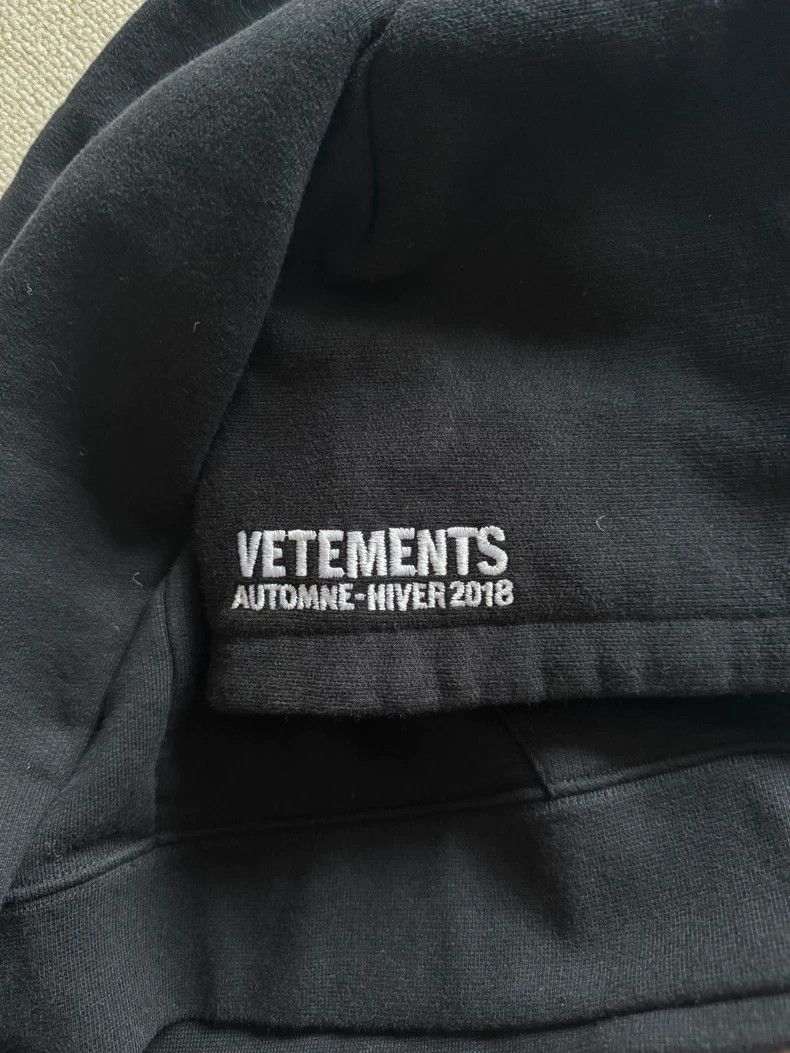 Vetements Black Cut-Out Hoodie-dmc Size US S / EU 44-46 / 1 - 6 Thumbnail