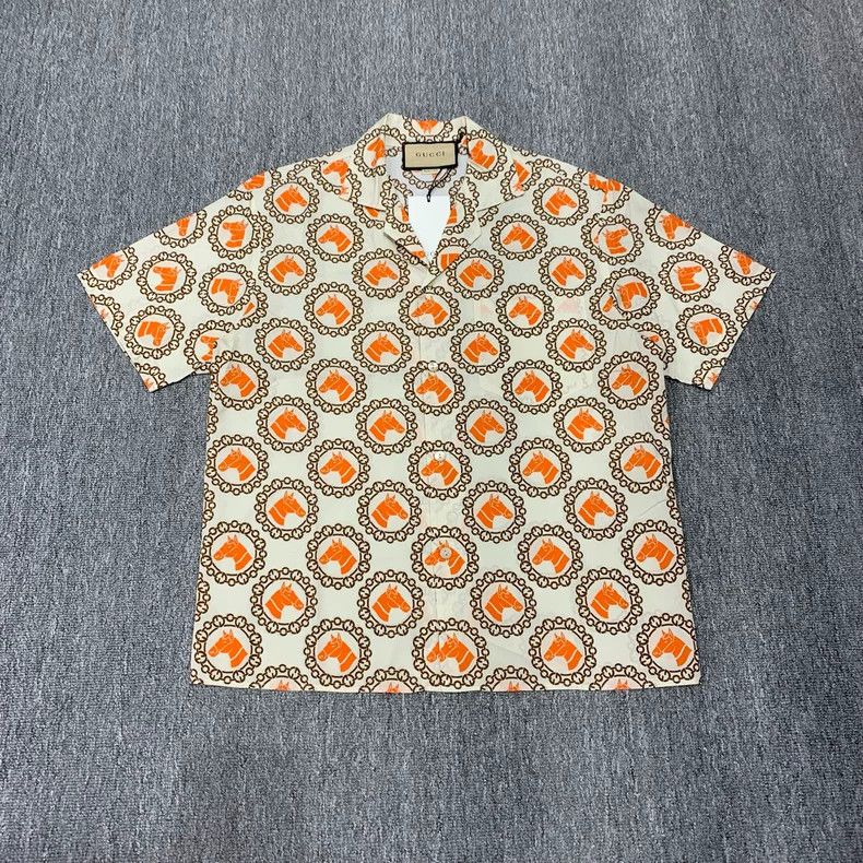 Gucci Gucci Short Sleeve Printed Shirt-dmc Size US L / EU 52-54 / 3 - 6 Thumbnail