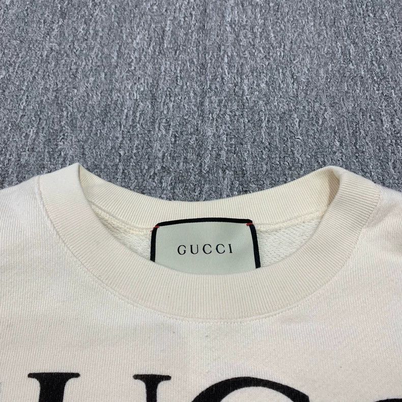 Gucci Gucci Cream Double G Sweatshirt-dmc Size US XS / EU 42 / 0 - 9 Thumbnail